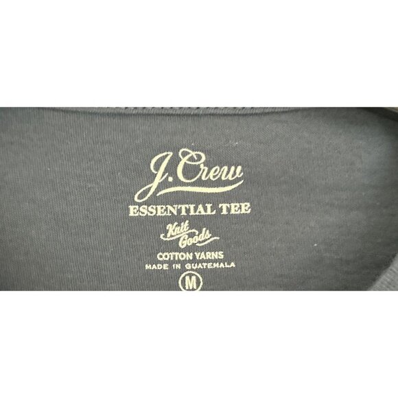 J.Crew Essential Tee Long Sleeve Crewneck Gray Color Size Med - Picture 5 of 7
